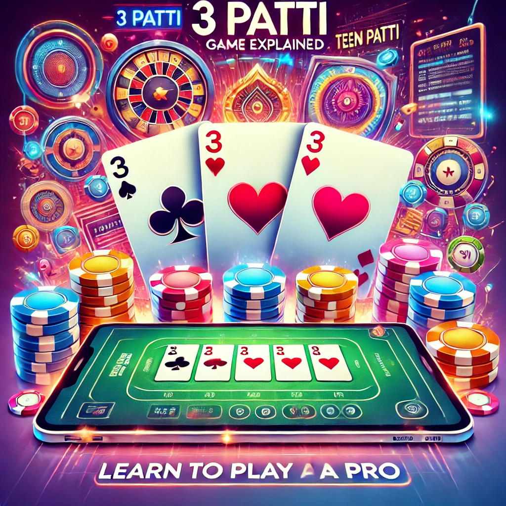 3 Patti Game Rules Explained: Learn to Play Like a Pro